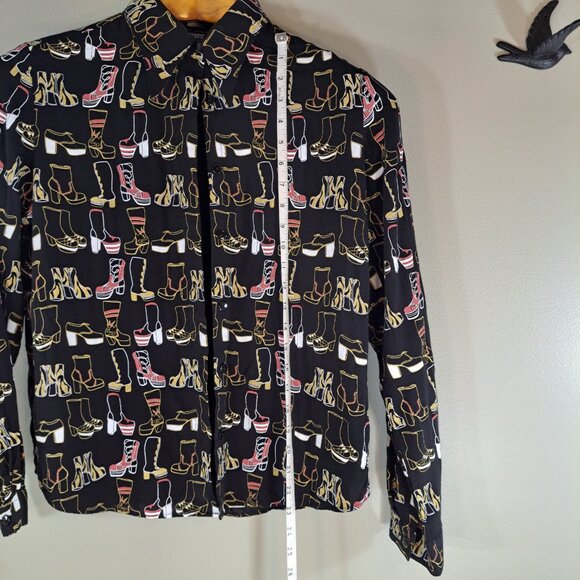 Straight To Hell | Platform Shoe Shirt | Size XL - Picture 4 of 8